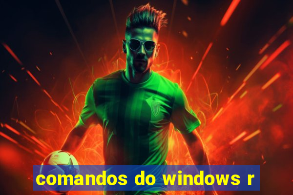 comandos do windows r